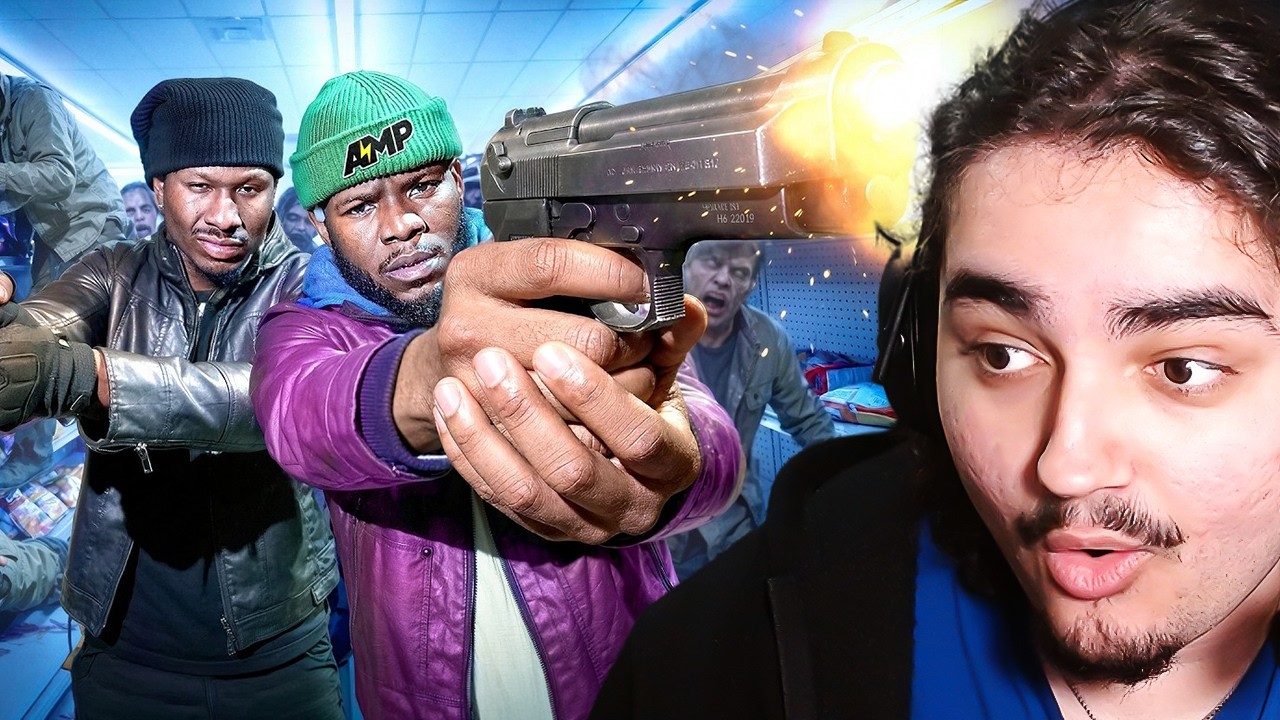 Plain Leo Reacts to AMP ESCAPE OR DIE (RESIDENT EVIL IRL)