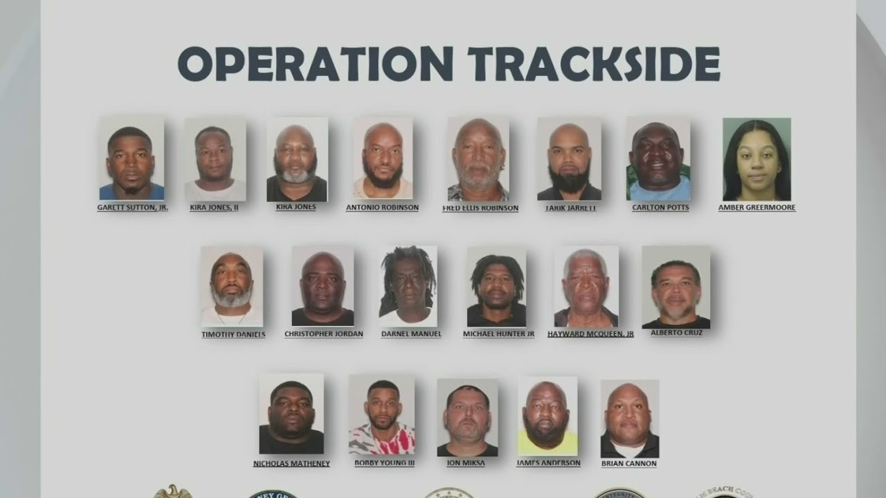 Operation Trackside nets 19 arrests in multi-county operation - YouTube