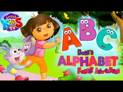 Dora the Explorer - ABC Nursery Rhymes COLLECT | Dora Alphabet Forest Adventure