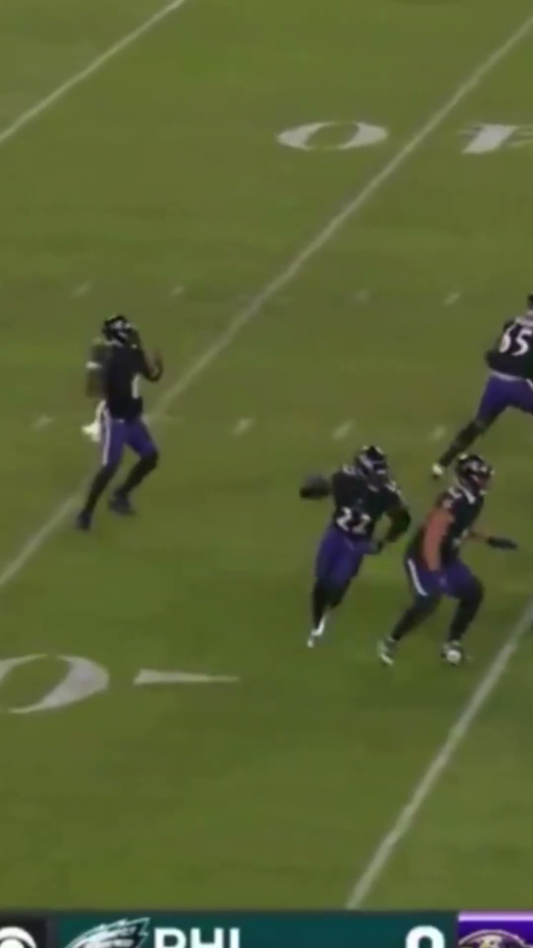 Quinyon Mitchell with a NICE STICK on Mark Andrews ?? Eagles vs Ravens Highlights