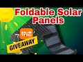 Mini Foldable Solar Panels For Traveling | TEMUHAUL
