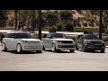 3 INSANE Widebody Range Rover&#39;s in Los Angeles.