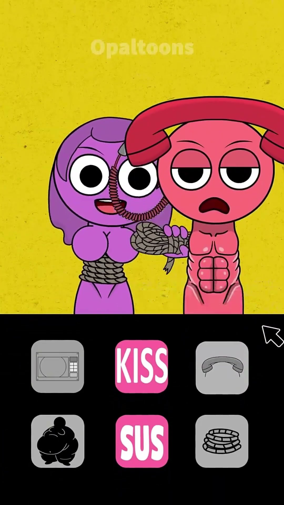 Animacion de TELEFONO SPRUNKI?