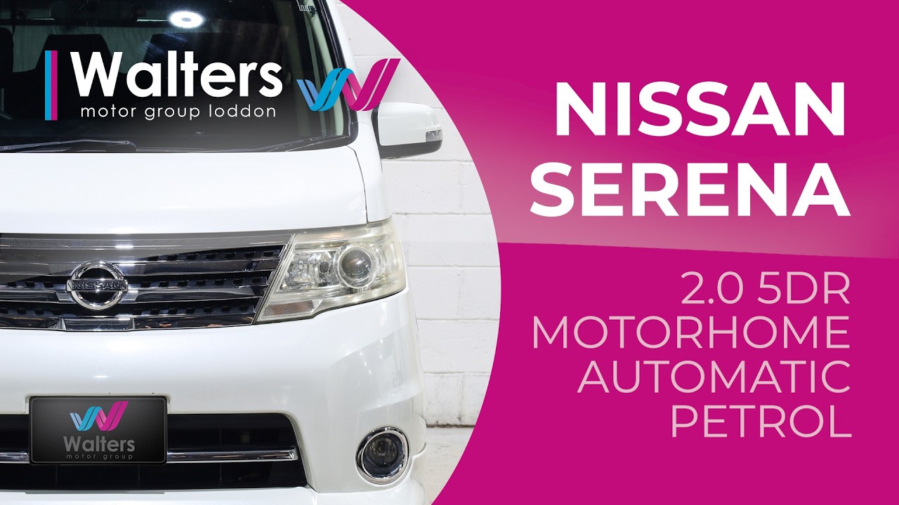 Nissan Serena 2.0 5dr Motorhome Automatic Petrol