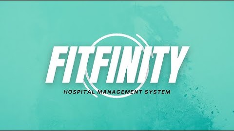 FitFinity Hospital Management System & MedAI Diagnostic Bot (PHP, Laravel, Tailwind CSS and Prolog)