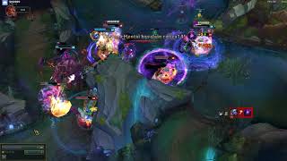 Tristana Hentai kills 5 innocents, and Lulu hentai is destroyed by emo goth girl screenshot 4