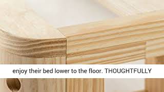 Zinus Edgar 4 Inch Wood Box Spring  Mattress Foundation  Sturdy Wood Structure  Low Review