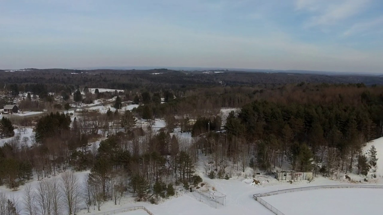 Yuneec Breeze Fly Over near Frenchville, PA.