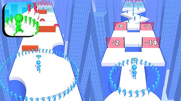 Circles Run 3D ​- All Levels Gameplay Android,ios (Levels 42-52)