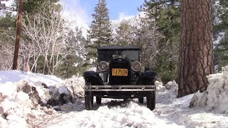 Ford Model 'A' mountain climbing adventure.