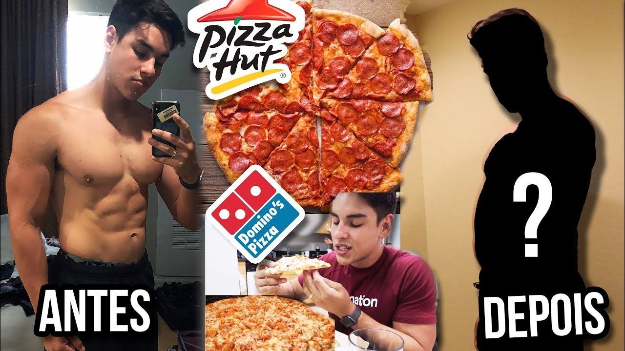 24 HORAS COMENDO SÓ PIZZA! 🍕 e Aconteceu isso... 😢 #deuruim https://www.pizzahut.com/