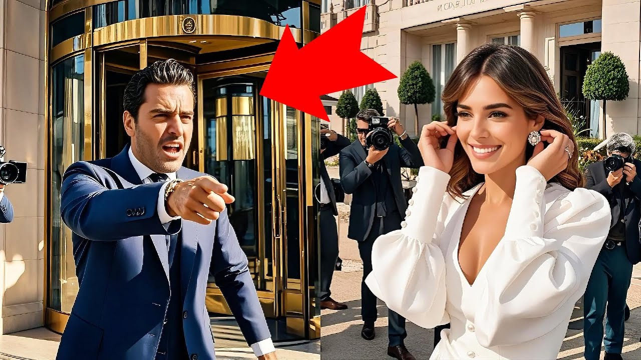 Ella sonrió durante la ruptura — y luego la vieron viajando por Europa en el jet del millonario