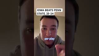 PENN STATE LOSES FOUR STRAIGHT: Instant reaction