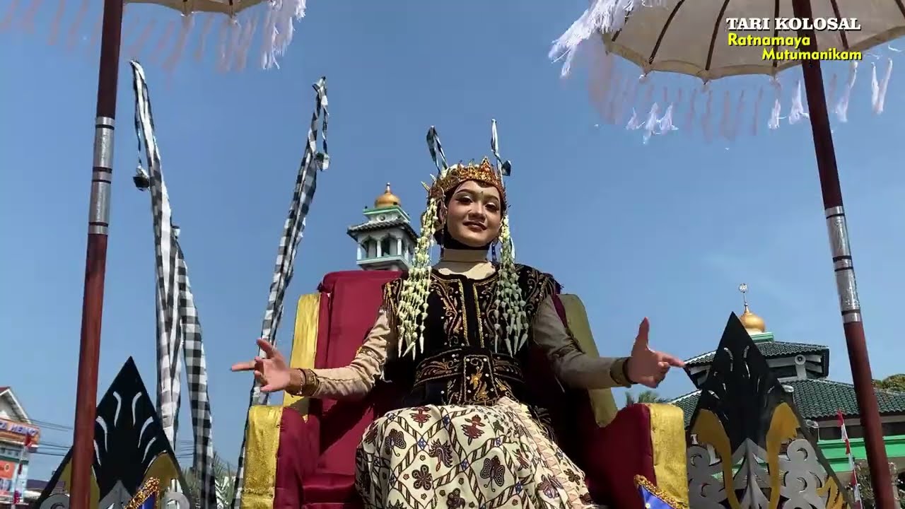 Tari Kolosal Ratnamaya Mutumanikam SMPN 1 Pameungpeuk