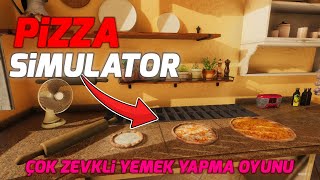 BOL MALZEMOS PİZZA YAPTIM | YEMEK YAPMA SIMULATOR screenshot 3
