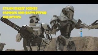 Battlestar & Caprica Cylons Scenes