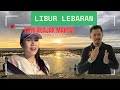 Namanya libur lebaran pasti istriku minta ke pantai sebelum kembali ke Bogor #pantai #viralvideo