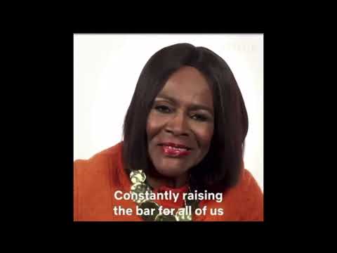 A Must see ! True motivation This will change your life . Cicely Tyson