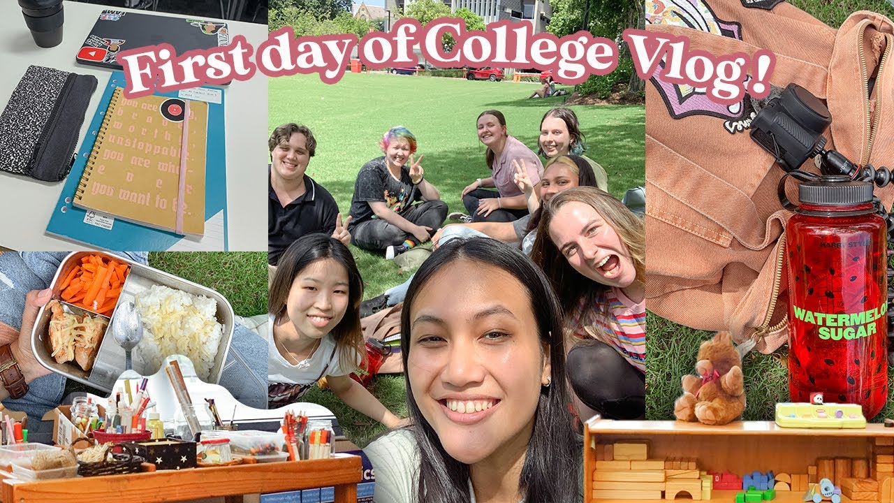 FINALLY BACK ON CAMPUS ! | College days in my life, Tafe Queensland, Australia 🇦🇺
