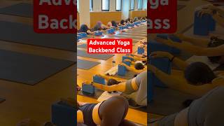 Advanced yoga Backbend class practise deep shoulder opening #shoulderstretch #backbend
