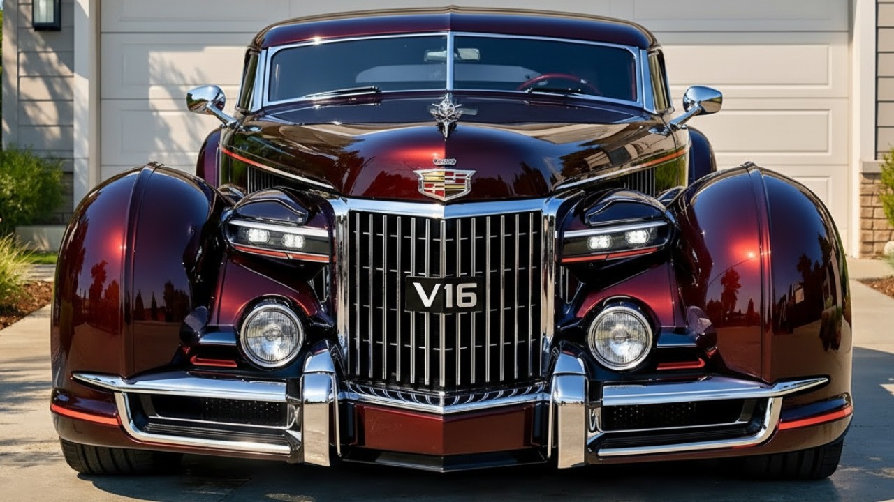 The 2026 Cadillac V16 is here to redefine American ultra-luxury and high-performance sedans. 🇺🇸🔥