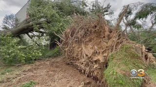 Crews, Residents Band Together As Tornado Cleanup Continues In Montgomery County
