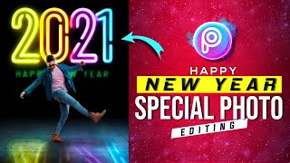 Happy New Year 2021 Special Photo Editing Tutorial | Picsart screenshot 4