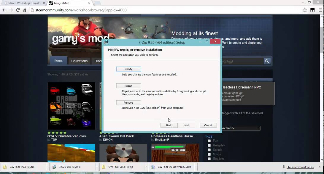 How To Download Addons For Cracked Garry S Mod No Steam Youtube
