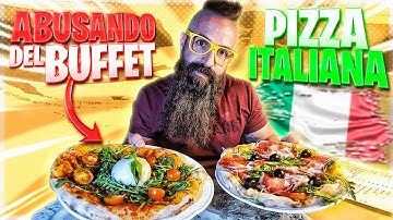 ABUSANDO DEL BUFFET DE PIZZA AL ESTILO CLÁSICO POR 12 EUROS