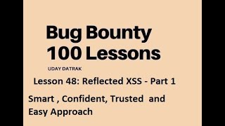 Lesson 49: Cross Site Scripting BYPSS| XSS BYPASS | Bug bounty lessons | Bug Bounty Tutorial|
