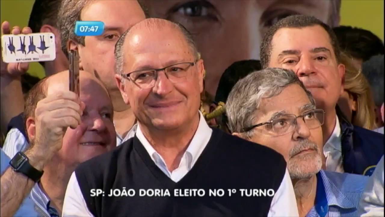 João Doria é eleito prefeito de São Paulo no primeiro turno