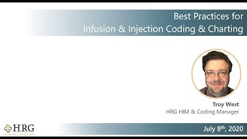 Best Practices for Infusion and Injection Coding and Charting Webinar - Healthcare Resource Group