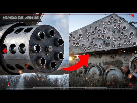 La ÚNICA ametralladora del PLANETA capaz de convertir TANQUES en CHATARRA | GAU-8 Avenger