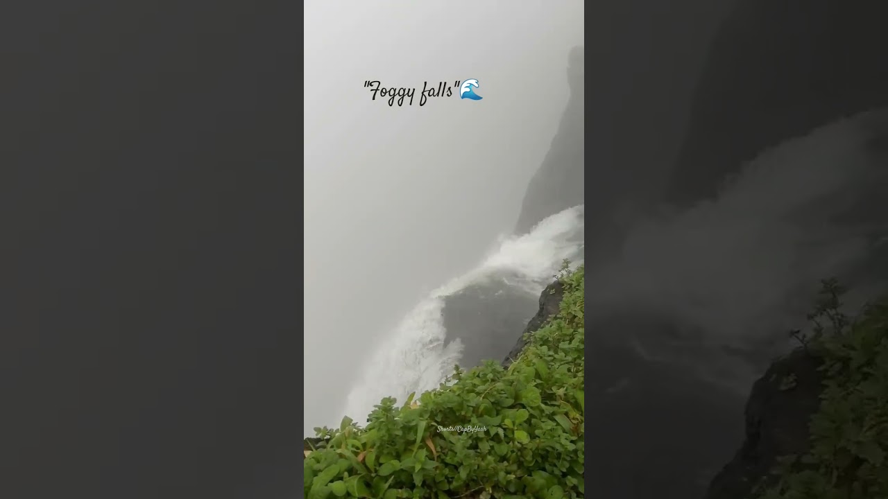 "Fog + Falls = Magic ✨🤌🏻" 