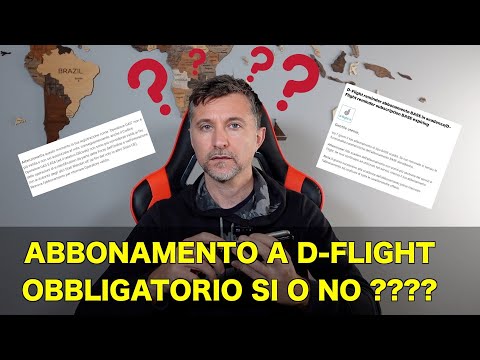 ABBONAMENTO A D-FLIGHT OBBLIGATORIO SI O NO ???