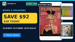 3 Newly Listed Books & Magazines Finds | Flip Opportunities & Good Values