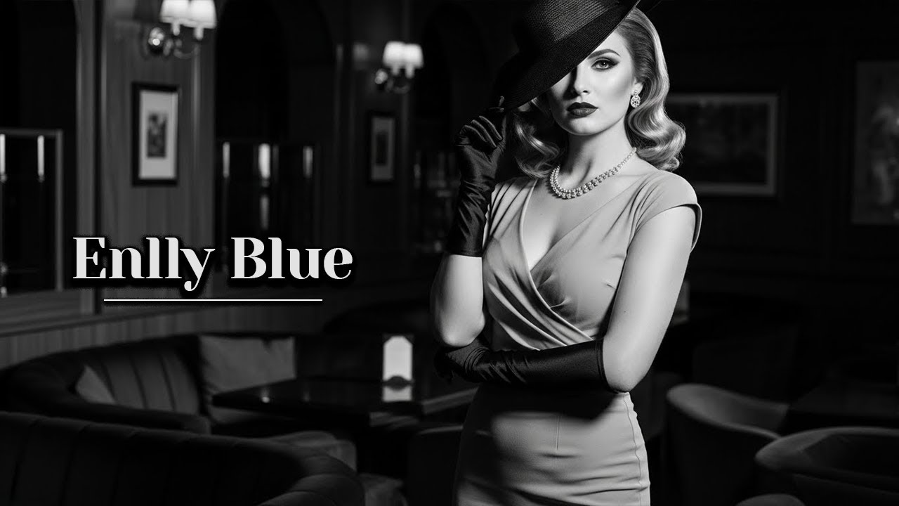 Enlly Blue - Blue Avenue | 1950s Soul Blues (Smooth Vintage Swing, Electric Piano & Brass Glow)