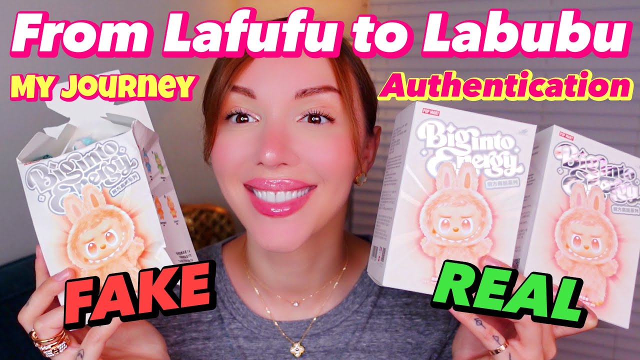 【未開封】Labubu ラブブ Big into energy LOYALTY UNBOXING Big Into Energy VIRAL Labubu REAL vs FAKE #labubu