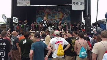 I See Stars ft. Luke Holland | Running with scissors | Live Warped Tour 2016 | Syracuse NY