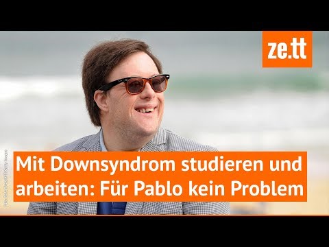 Mit Downsyndrom studieren und arbeiten: Für Pablo kein Problem