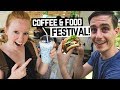 THAI FOOD & COFFEE FESTIVAL! + Beautiful Drone Flight (Chiang Rai, Thailand)