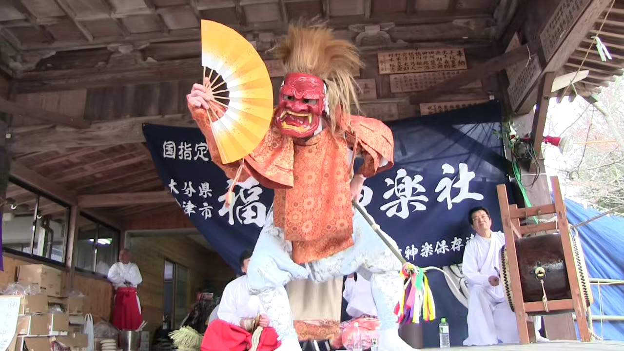 Ⅱ加茂神社春季大祭2019　福島神楽社　奉納神楽『御先』Ⅱ
