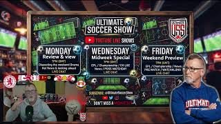 "ULTIMATE SOCCER SHOW LIVE SCHEDULE" on YOUTUBE 2026/2027.