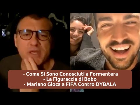 Mariano Di Vaio e Bobo Vieri in Video Chiamata su Diretta Instagram