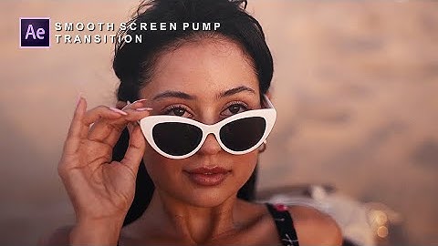 screen pump transitions | after effects tutorial