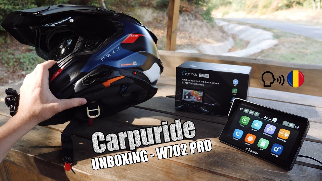 Noul Carpuride W702 Pro Upgraded / Unboxing - Am înlocuit modelul anterior W502 pe TransALP 650
