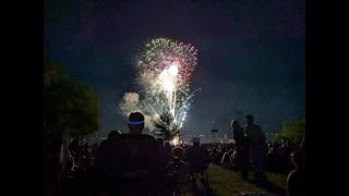 Shell Lake, Wisconsin Fireworks Display, July 3, 2024