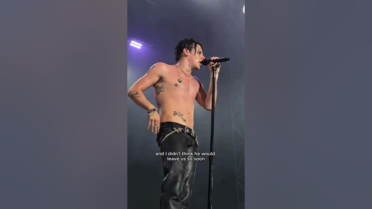 Yungblud pays tribute to ozzy Osbourne #ozzyosbourne #yungblud #yungbludarmy