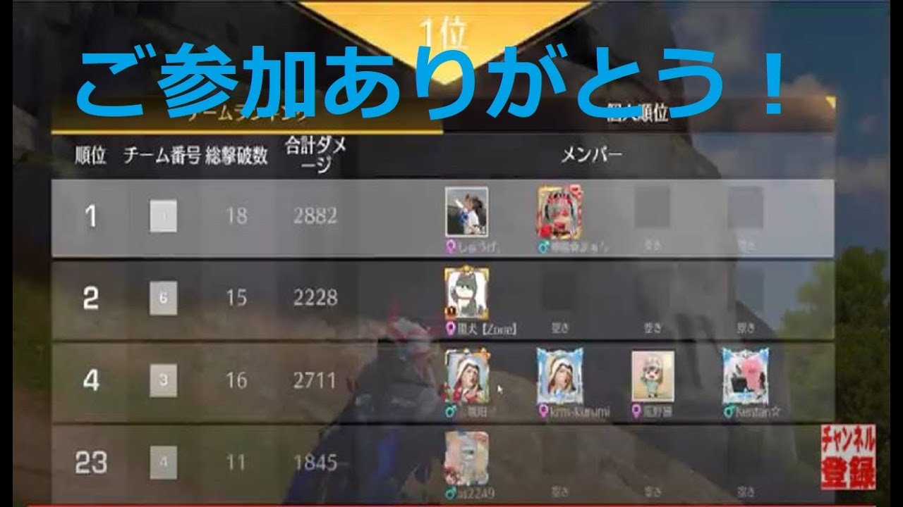 荒野行動 Pc版 No1 参加型配信 Knives Out 荒野の光 Youtube