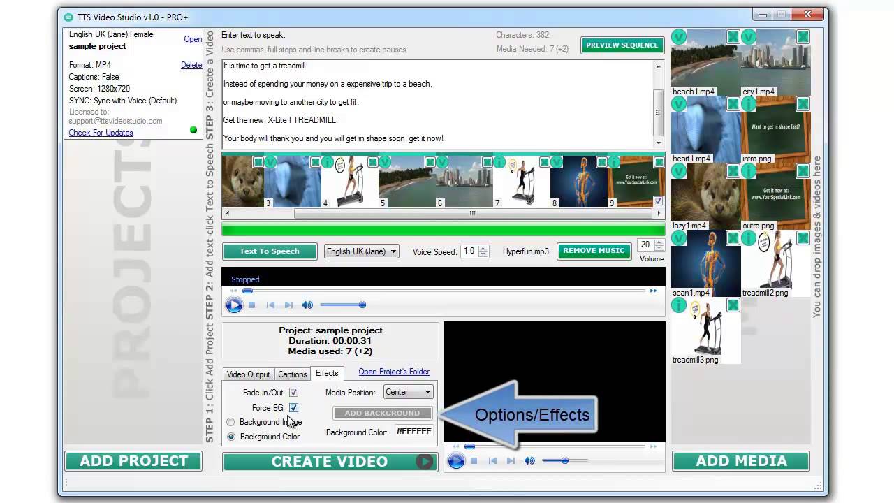 TTS Video Studio Walkthrough Step by Step Text To Speech Video